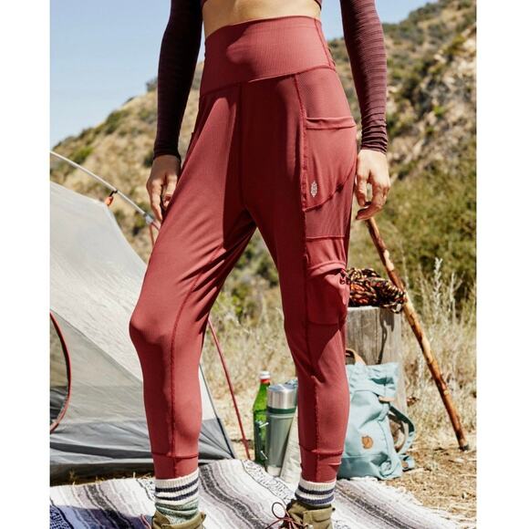 Free People Movement Take a Hike Harem Baggy Pants Gorpcore - Picture 1 of 9